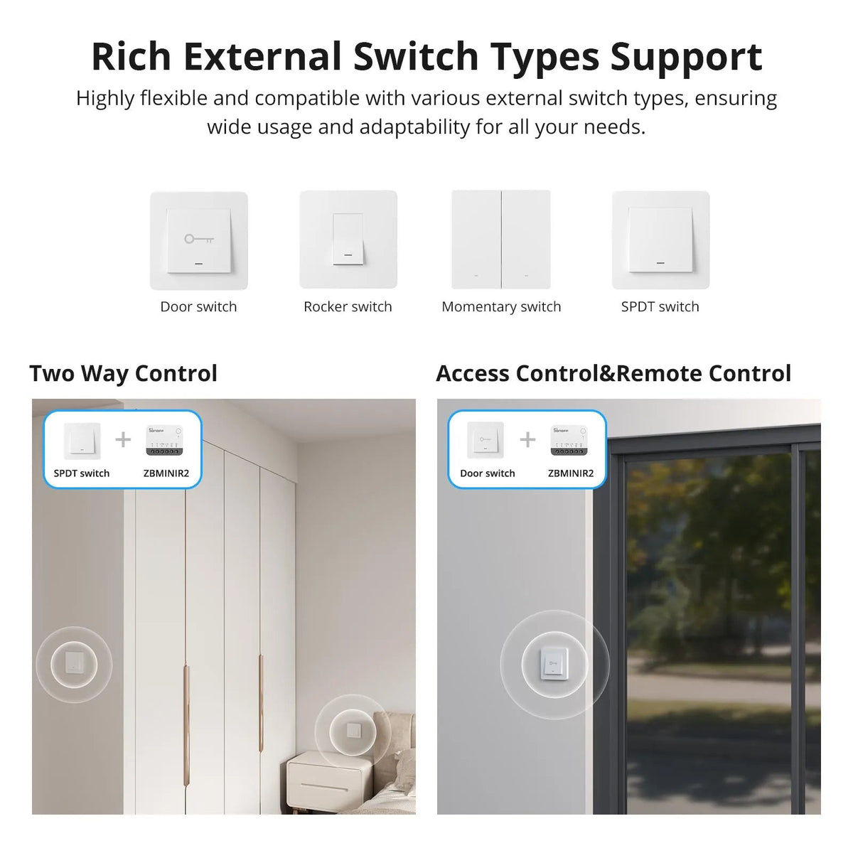 SONOFF ZBMINI Extreme Zigbee Smart Switch ZBMINIR2 - LINKO SMART TECHNOLOGY LIMITED