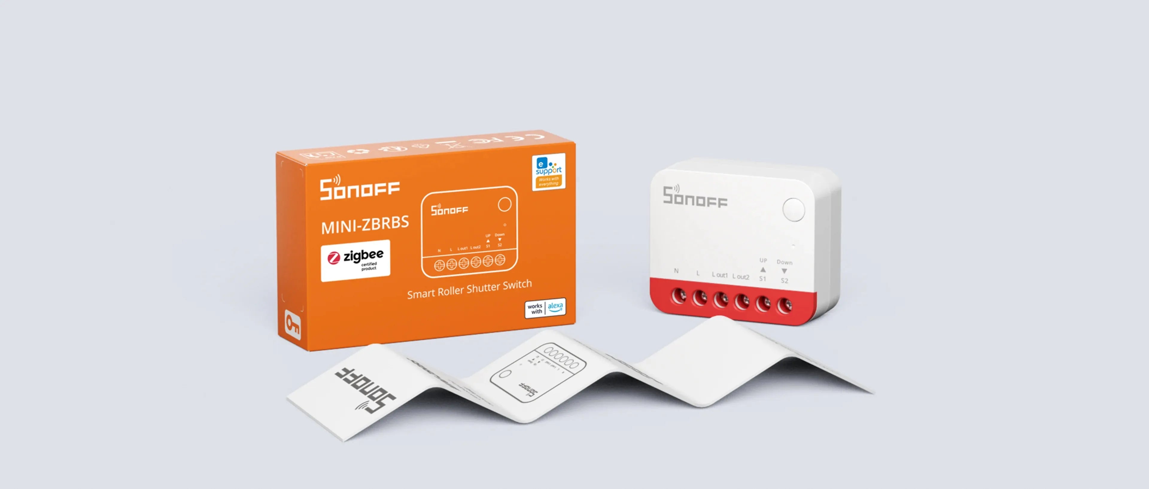 SONOFF Zigbee Smart Roller Shutter Switch MINI-ZBRBS