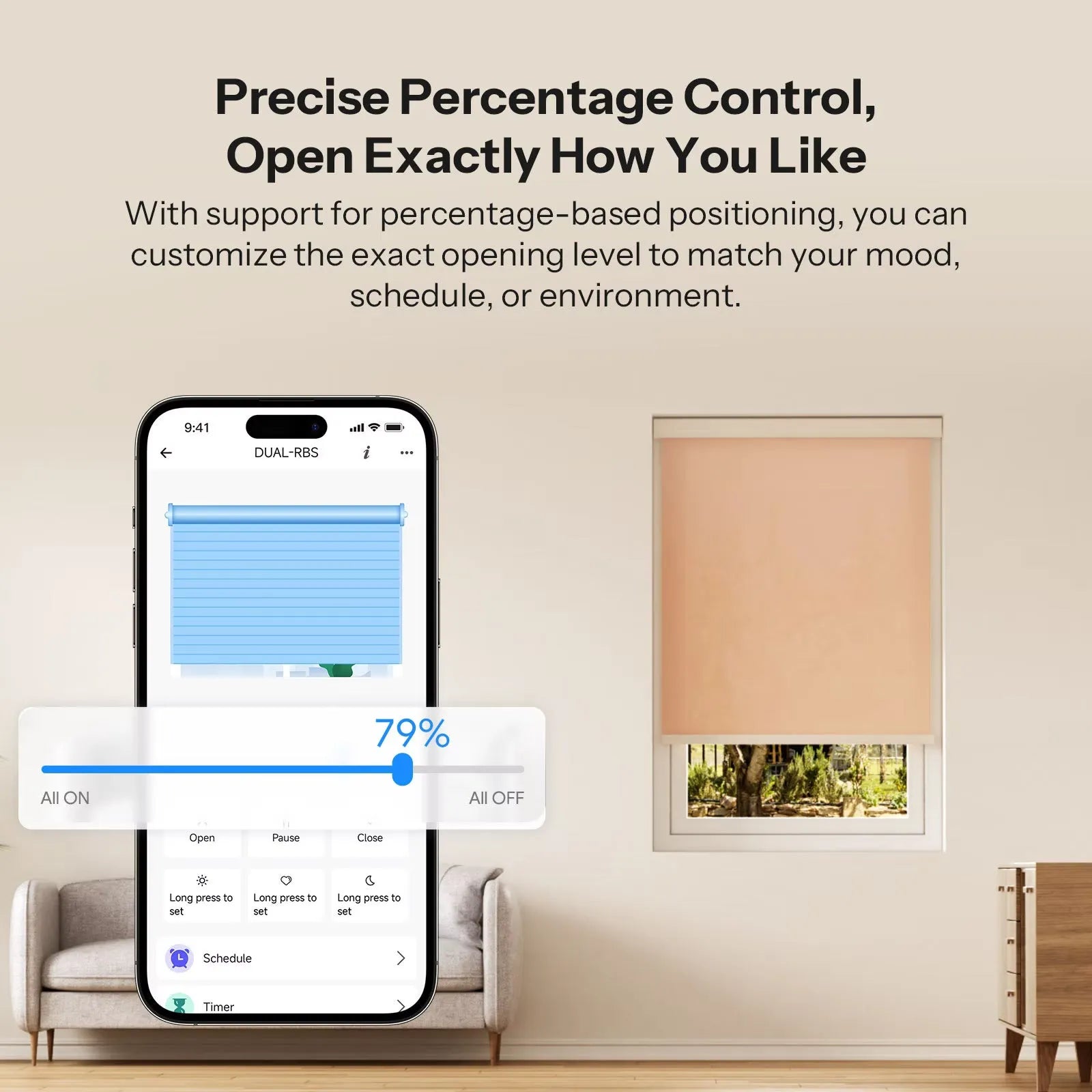 SONOFF Zigbee Smart Roller Shutter Switch MINI-ZBRBS