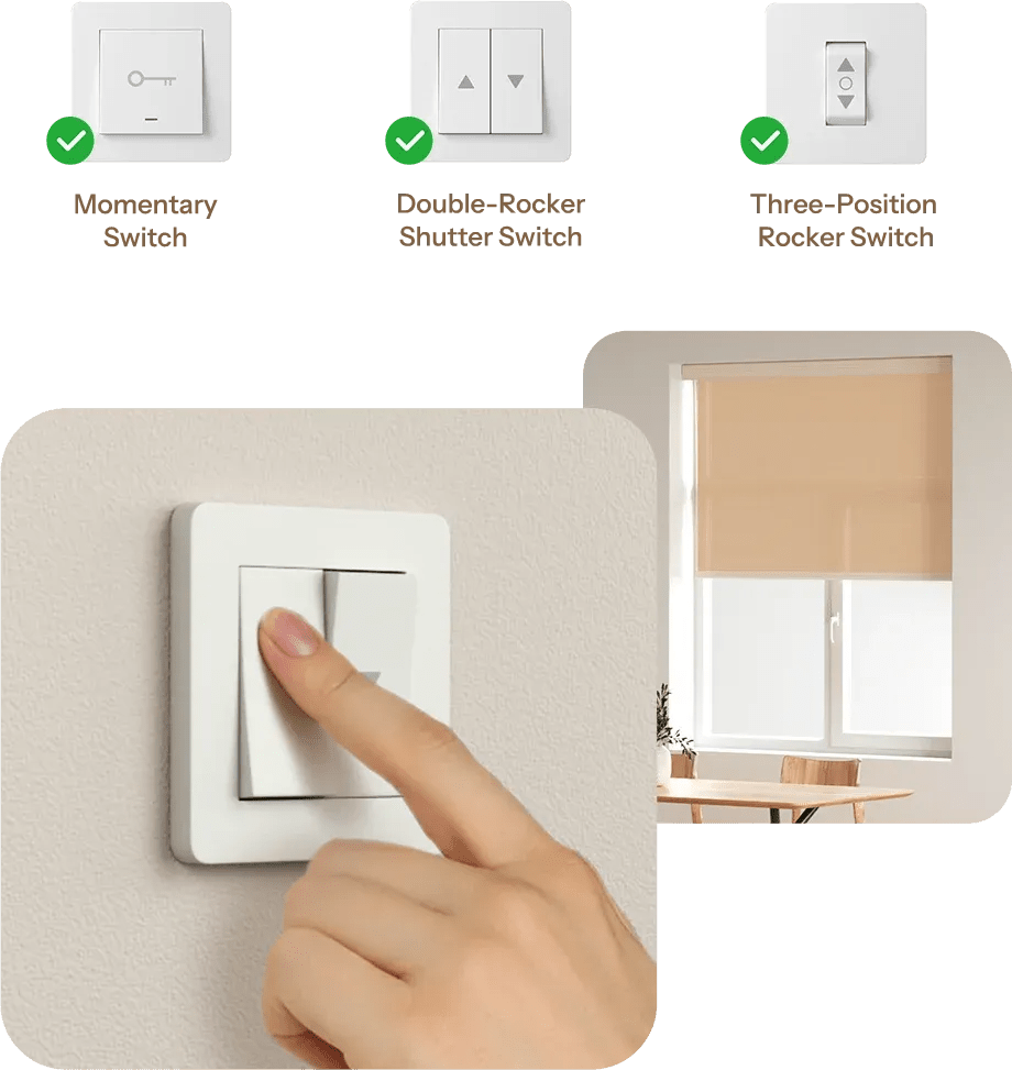 SONOFF Zigbee Smart Roller Shutter Switch MINI-ZBRBS - LINKO SMART TECHNOLOGY LIMITED