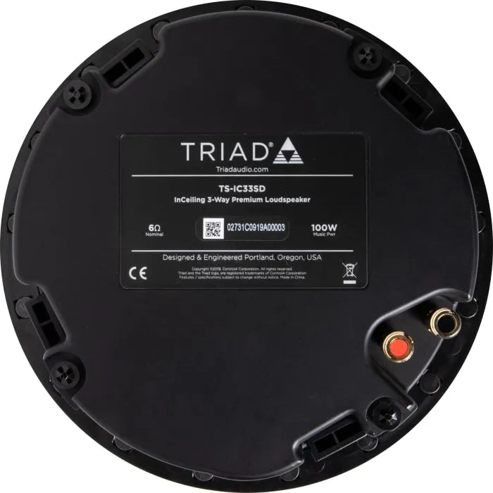 Triad Distributed Audio Series 3 In-Ceiling Speaker 3" TS-IC33SD