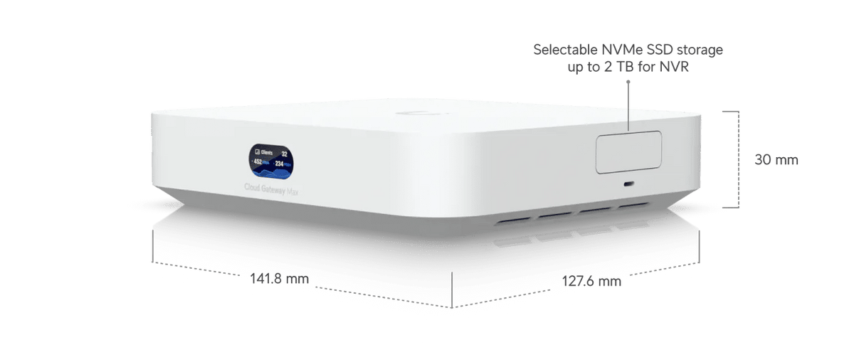 Ubiquiti Cloud Gateway Max NS 雲端閘道器 - LINKO SMART TECHNOLOGY LIMITED