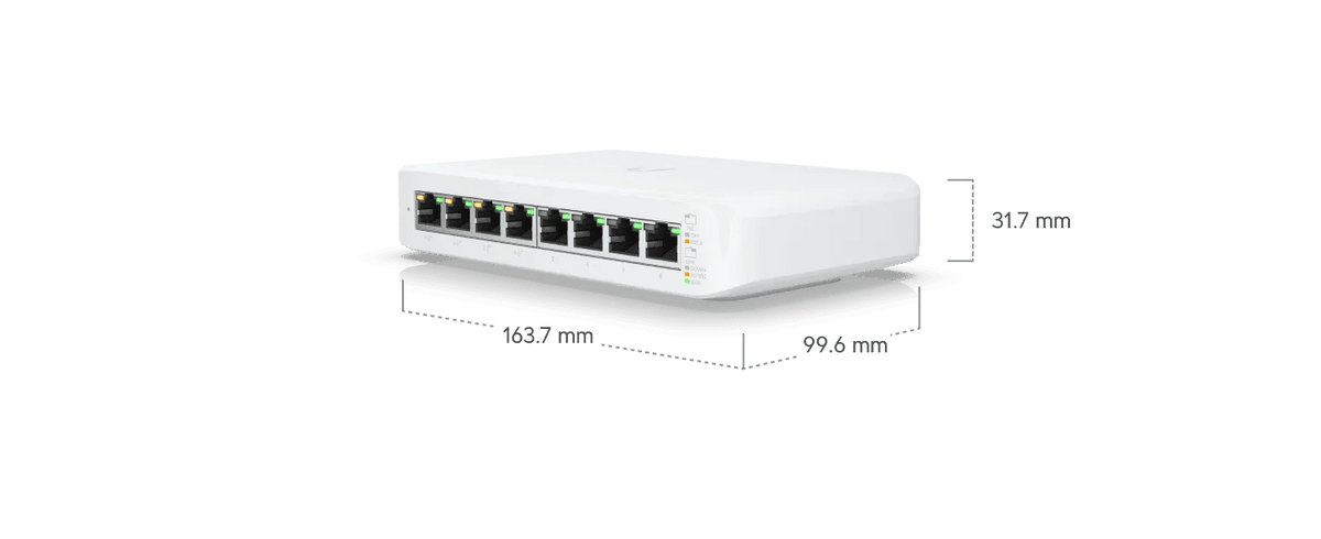Ubiquiti Switch Lite 8 PoE 交換器 - LINKO SMART TECHNOLOGY LIMITED