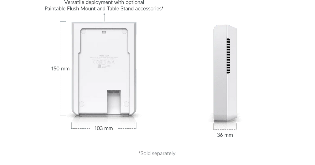 Ubiquiti U7 Pro Wall 無線存取點