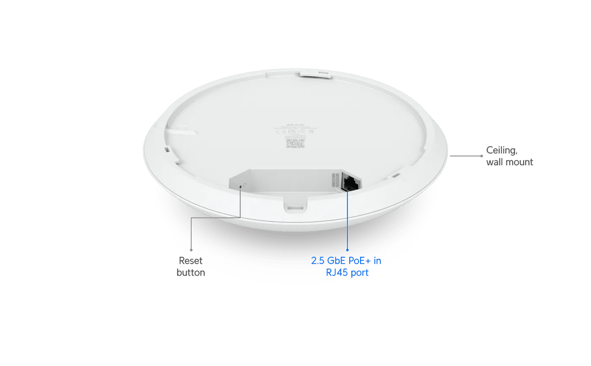 Ubiquiti U7 Pro 吸頂式 WiFi 7 無線基地台 - LINKO SMART TECHNOLOGY LIMITED