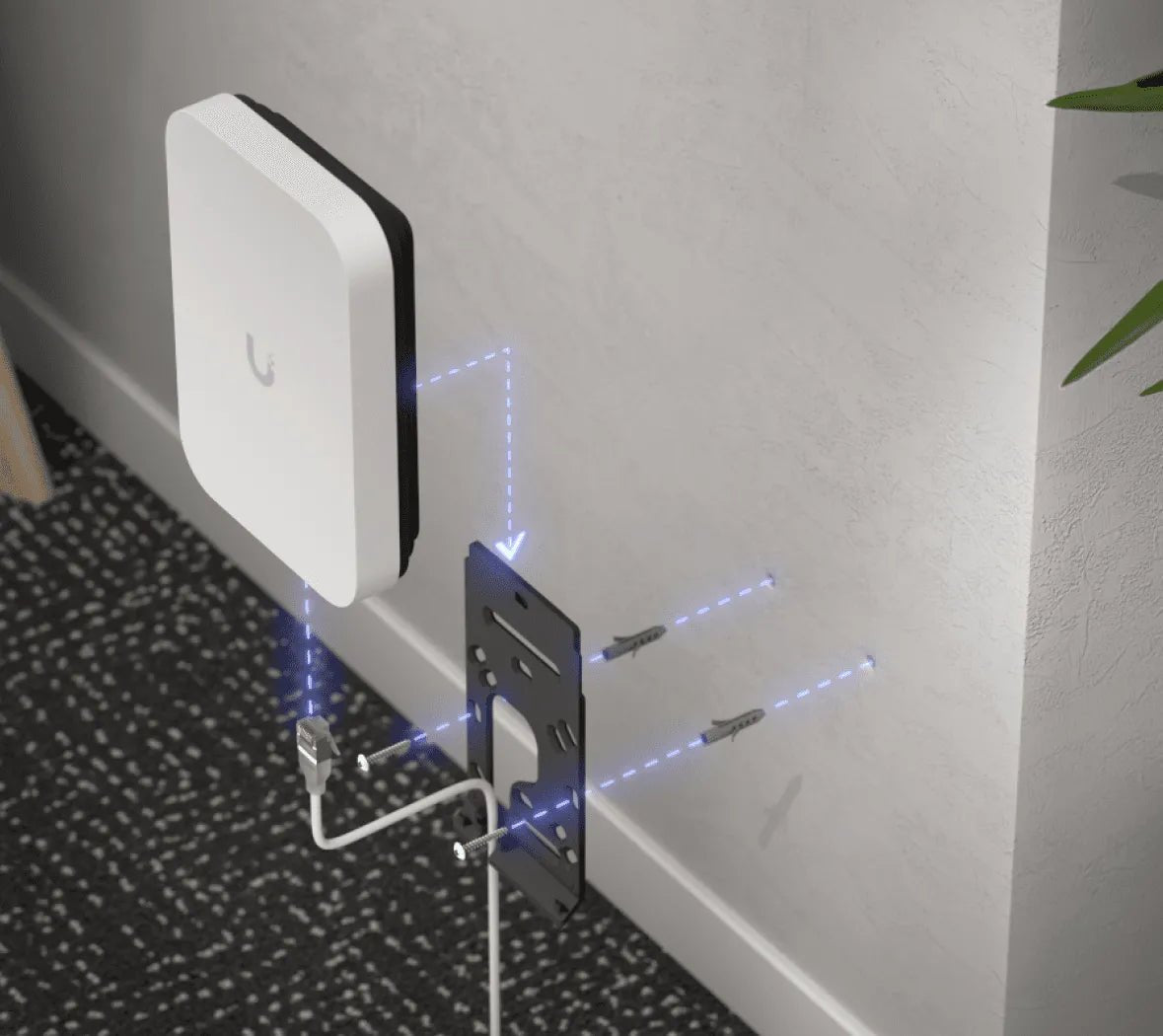 Ubiquiti U7 Pro XG 壁掛式無線存取點 - LINKO SMART TECHNOLOGY LIMITED
