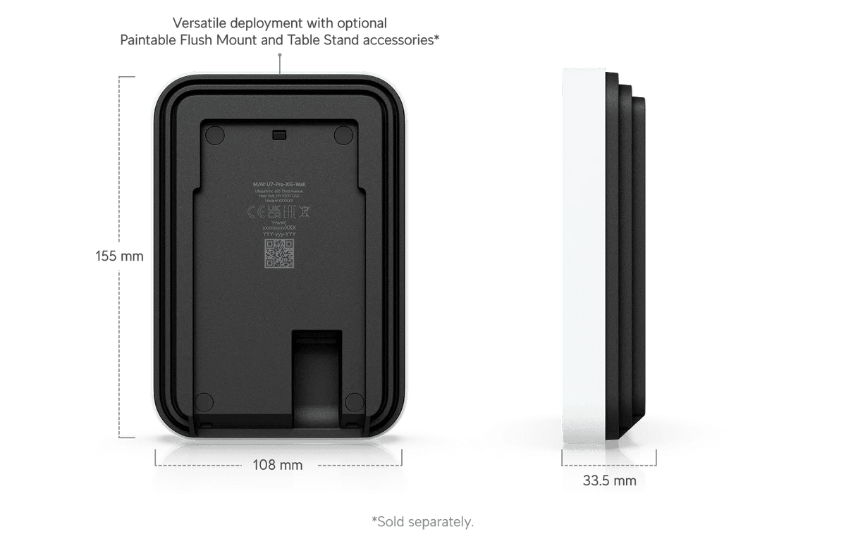 Ubiquiti U7 Pro XG 壁掛式無線存取點 - LINKO SMART TECHNOLOGY LIMITED