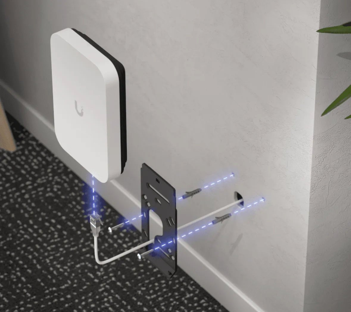 Ubiquiti U7 Pro XG 壁掛式無線存取點 - LINKO SMART TECHNOLOGY LIMITED