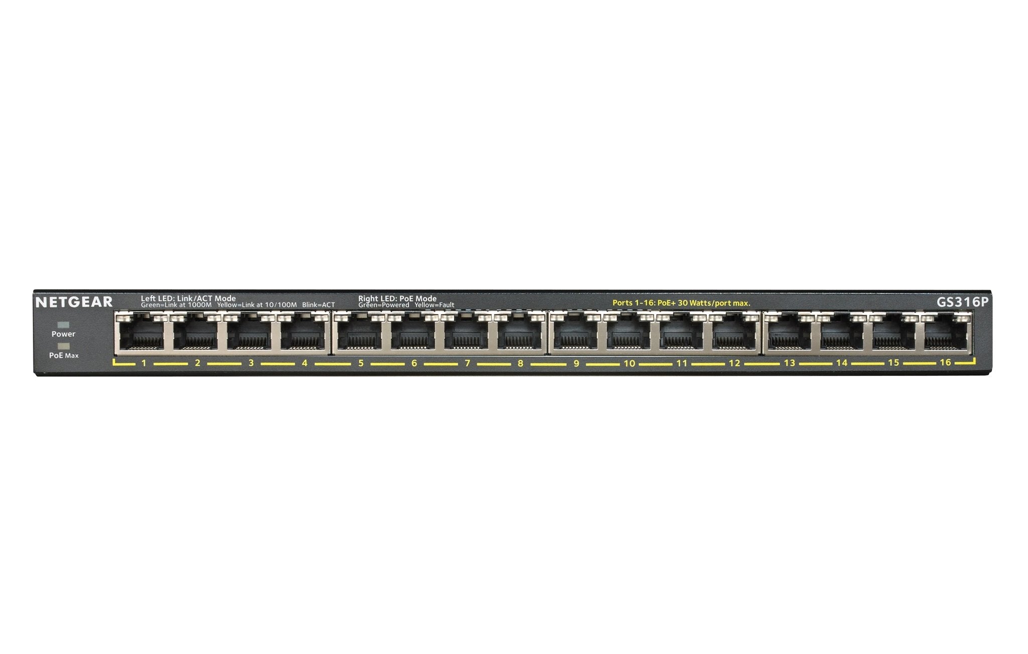 16 port Gigabit Unmanaged Switch w/ 16 PoE+ (115W) - LINKO SMART TECHNOLOGY LIMITED