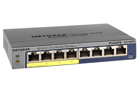 8 - port Gigabit Plus PoE Switch w/ 4 PoE (53W) - LINKO SMART TECHNOLOGY LIMITED