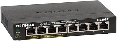 8 port Gigabit Unmanaged Switch w/ 4 PoE (53W), Metal, Fanless <802.1p QoS> - LINKO SMART TECHNOLOGY LIMITED
