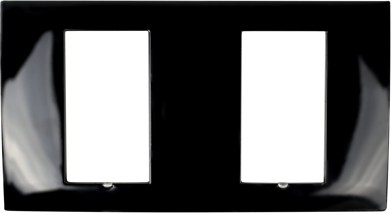 Square Dual Faceplate