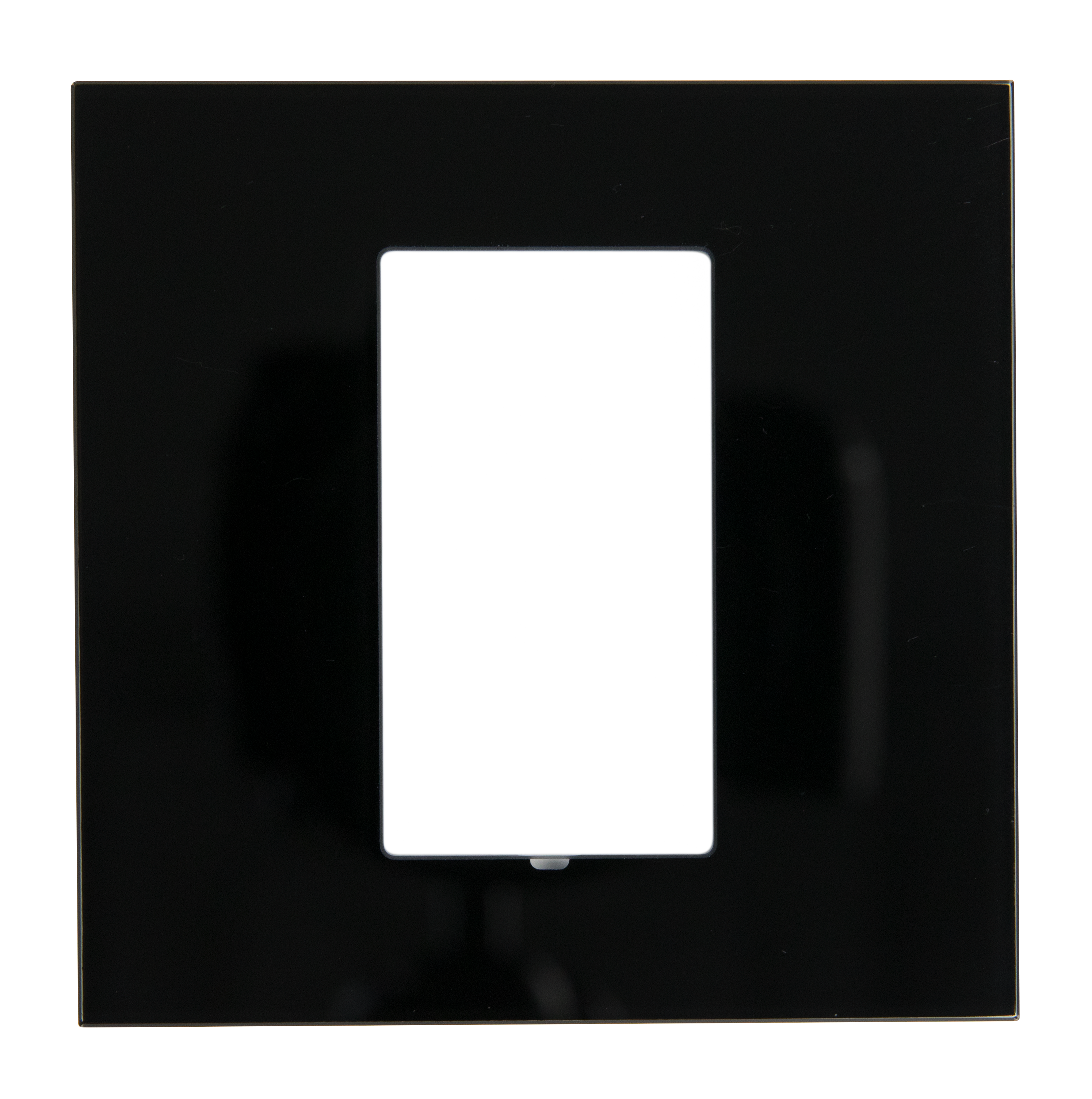 Square Single Faceplate