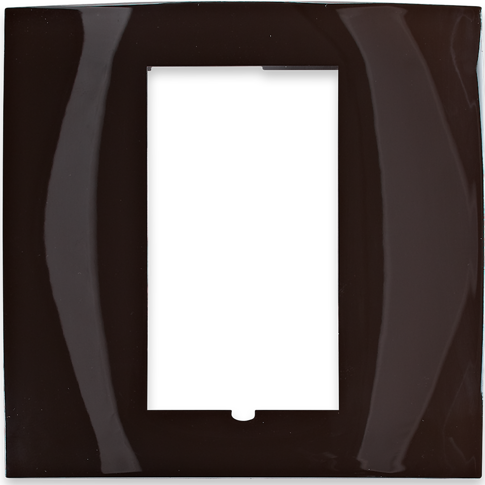 Square Single Faceplate