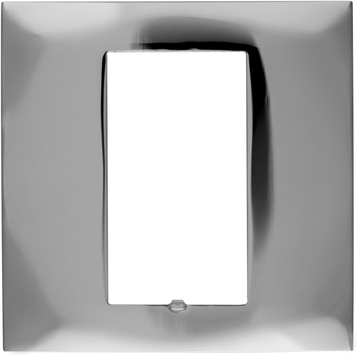 Square Single Faceplate