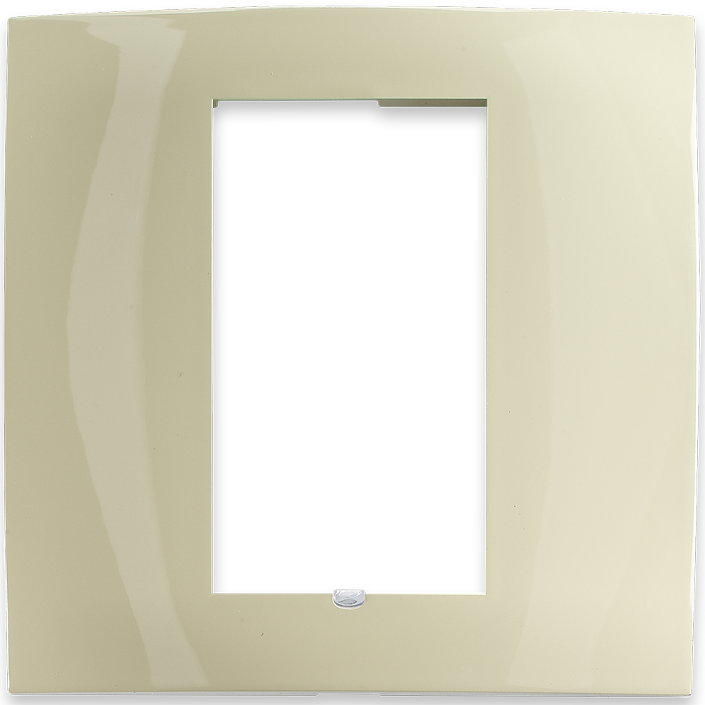 Square Single Faceplate