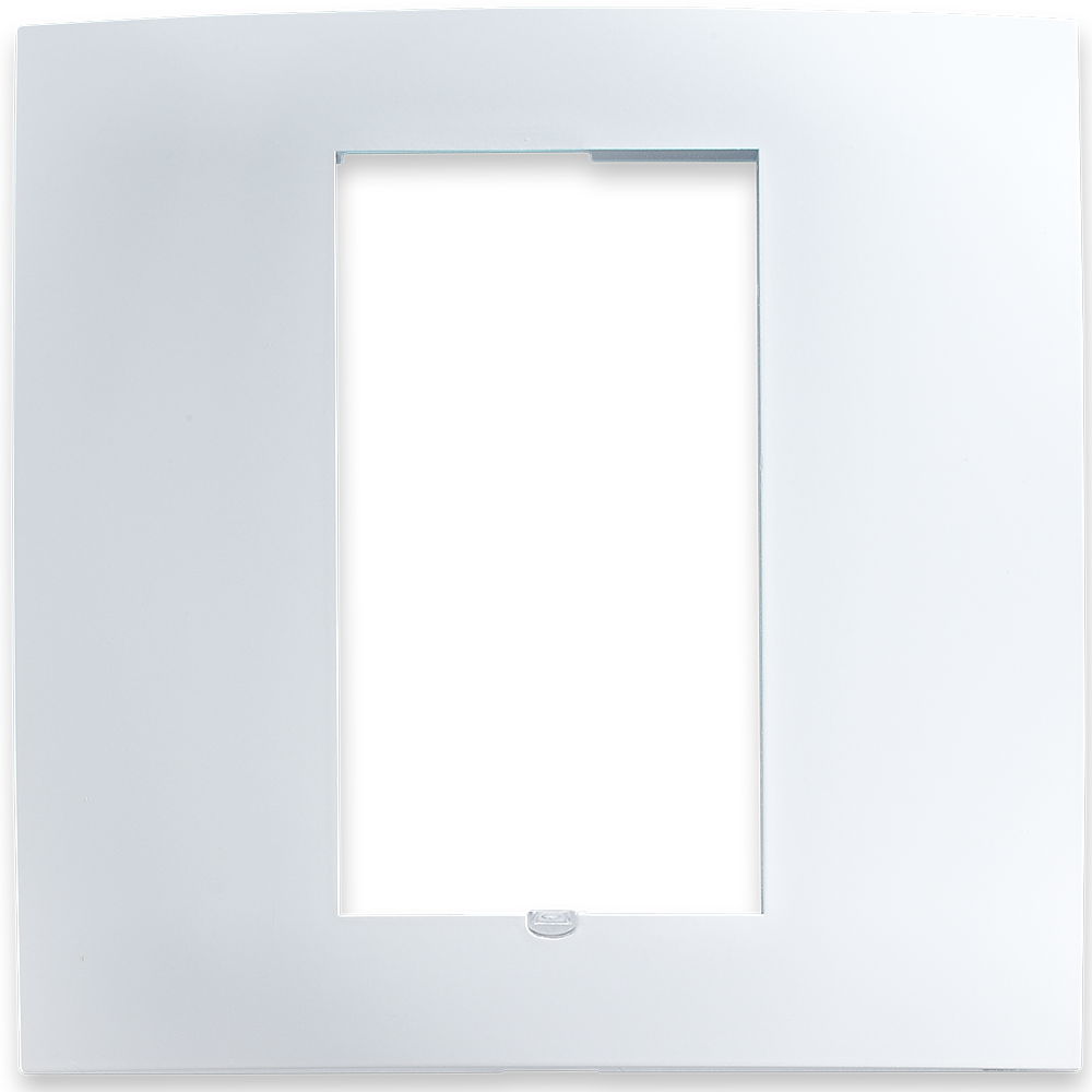 Square Single Faceplate