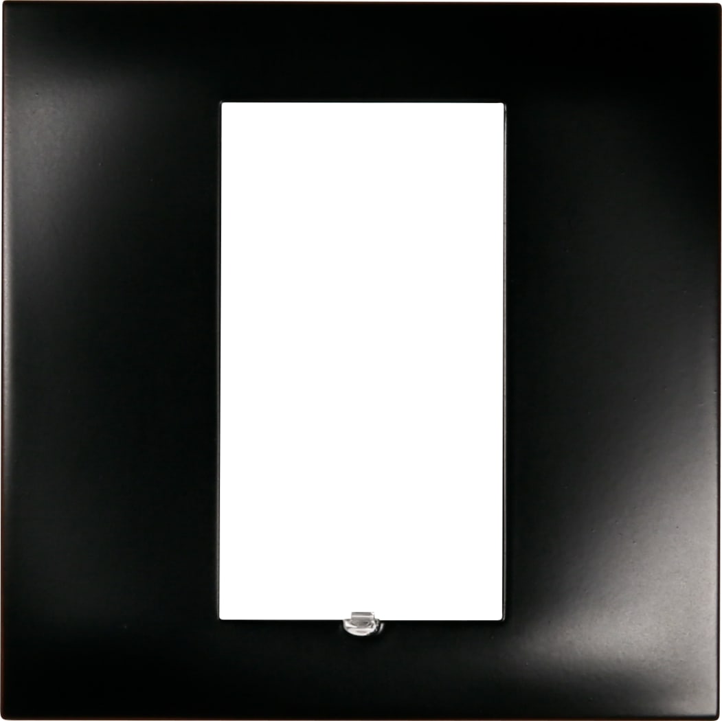 Square Single Faceplate