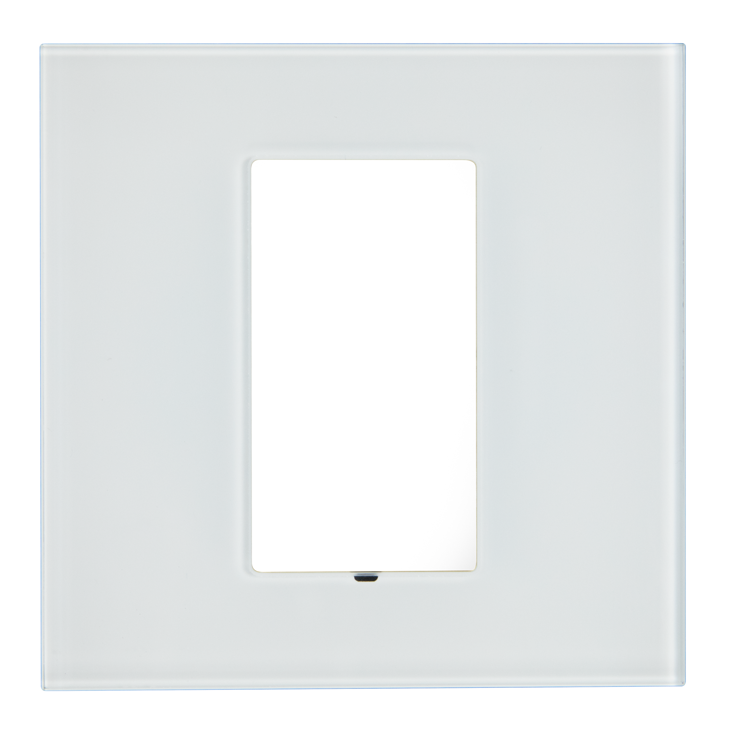 Square Single Faceplate