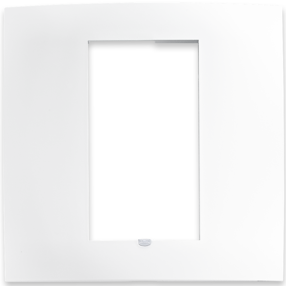 Square Single Faceplate
