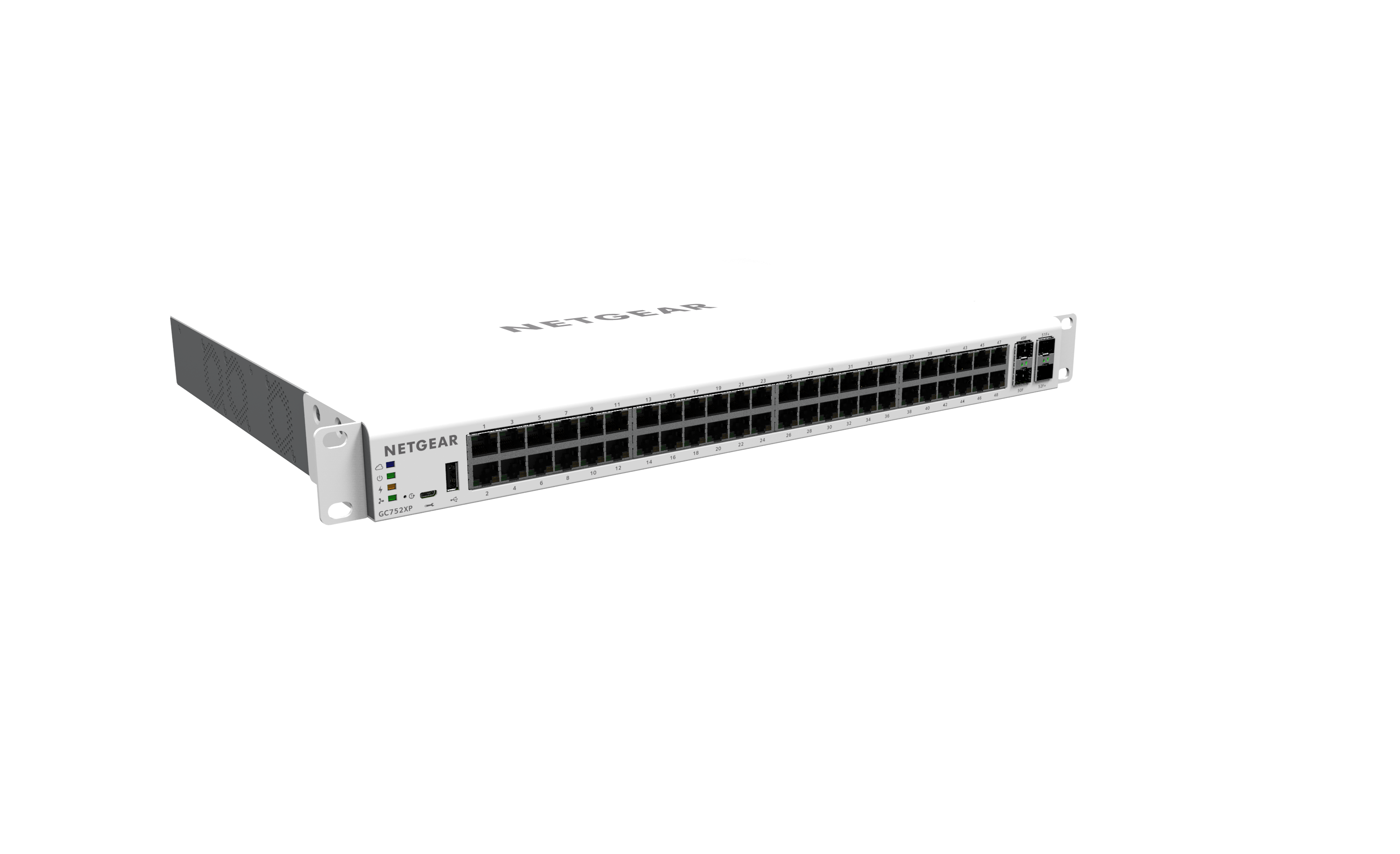 Insight Managed 48-Port Gigabit PoE+ (505W) Smart Cloud Switch with 2 SFP and 2 SFP+ Fiber Ports