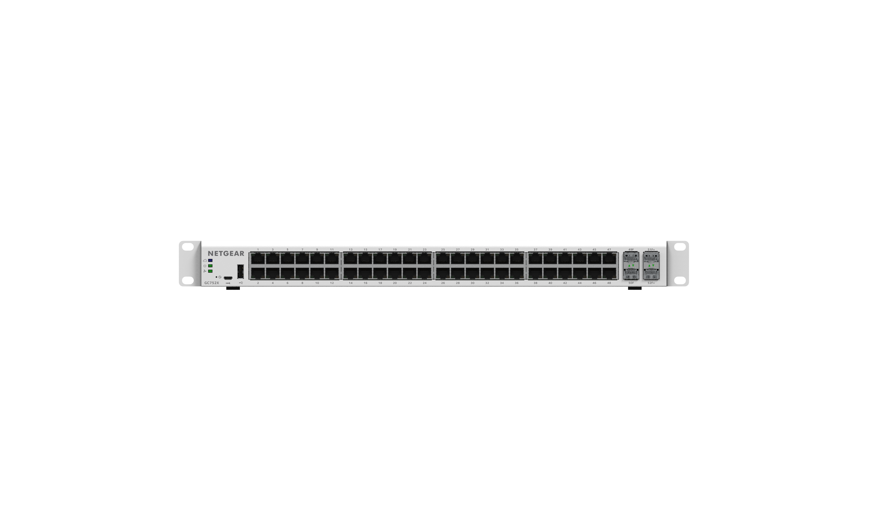 Insight Managed 48-Port Gigabit Smart Cloud Switch with 2 SFP and 2 SFP+ Fiber Ports