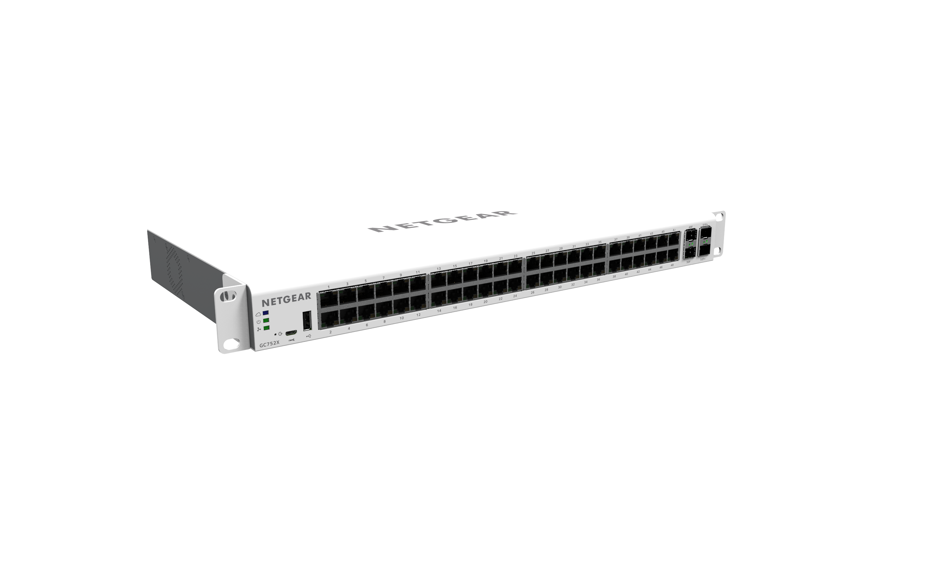 Insight Managed 48-Port Gigabit Smart Cloud Switch with 2 SFP and 2 SFP+ Fiber Ports