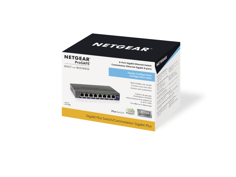 8-port Gigabit Plus Switch