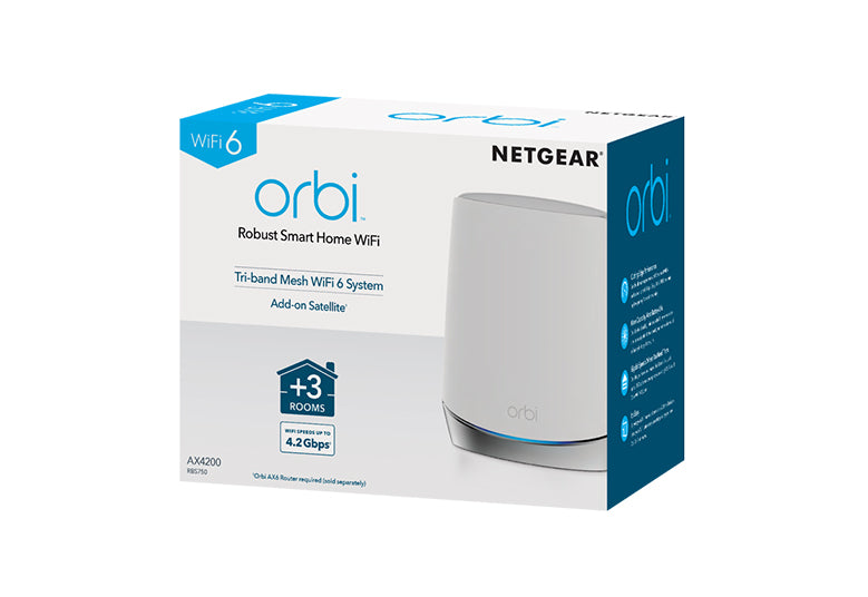 Orbi WiFi 6 AX4200 Mesh WiFi Satellite