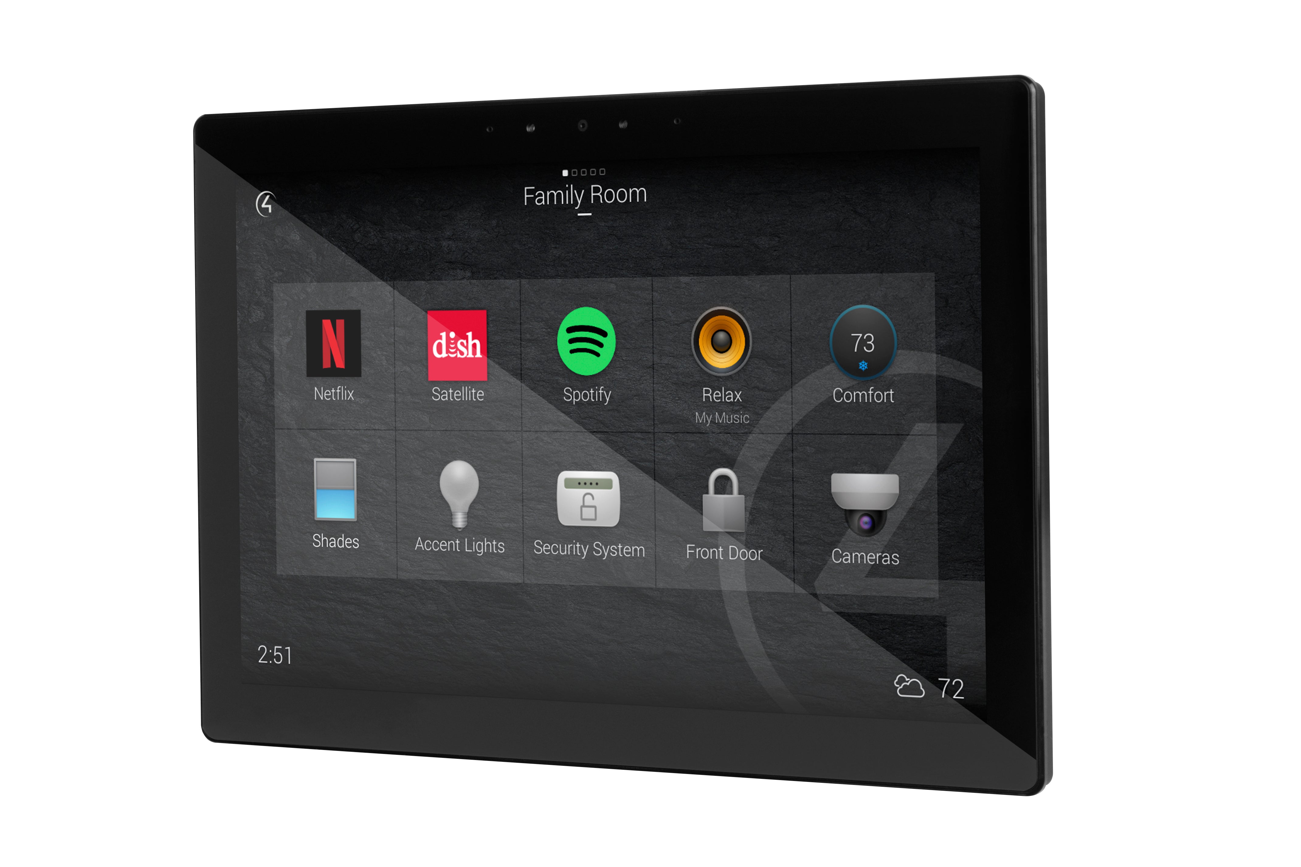 T4 Series 10” In-Wall Touchscreen