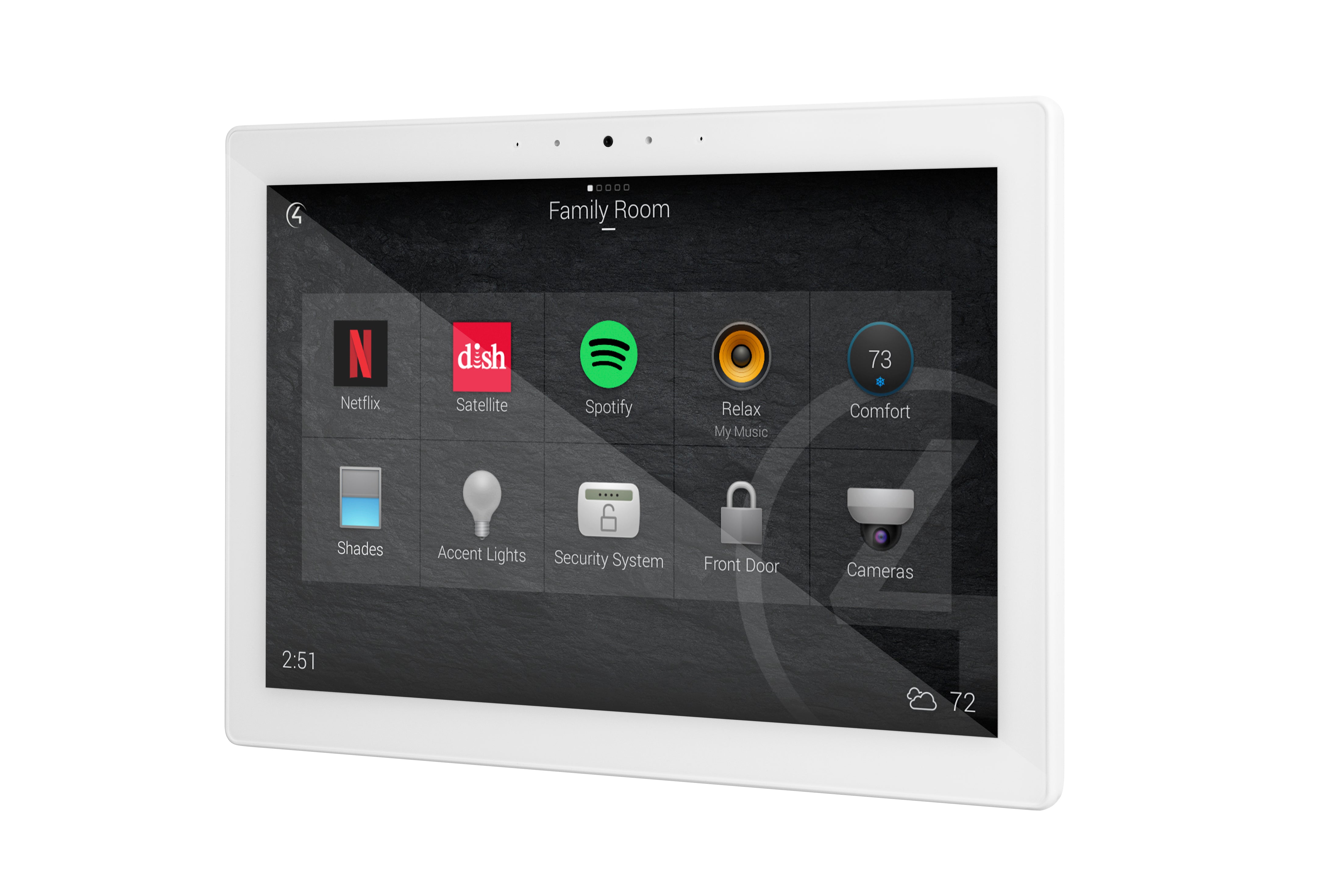 T4 Series 10” In-Wall Touchscreen