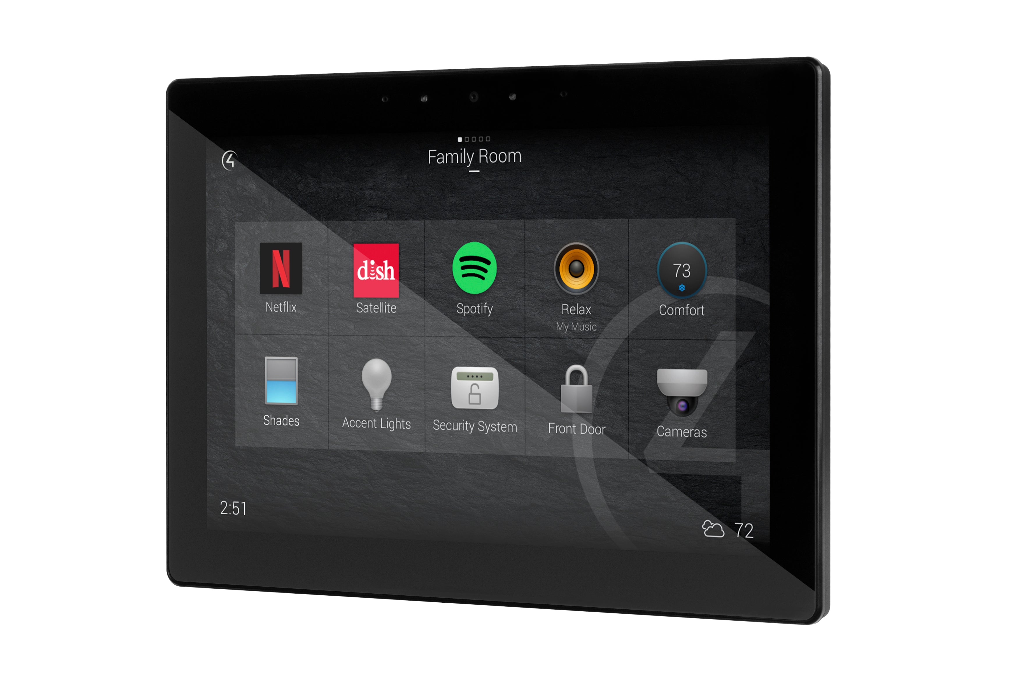 T4 Series 8” In-Wall Touchscreen