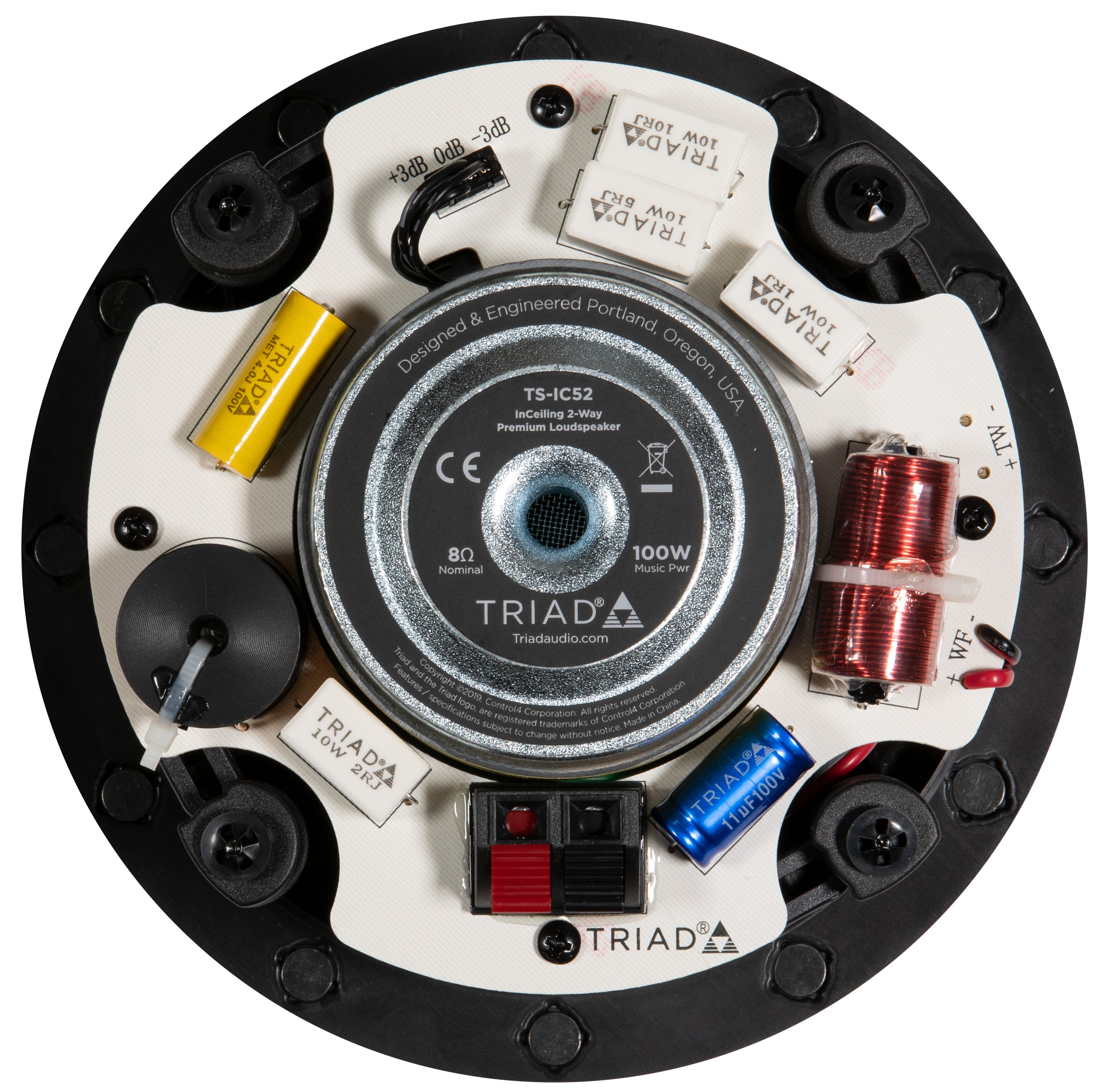 InCeiling 5" - Distributed Audio Series 2 - Open Back (Each)