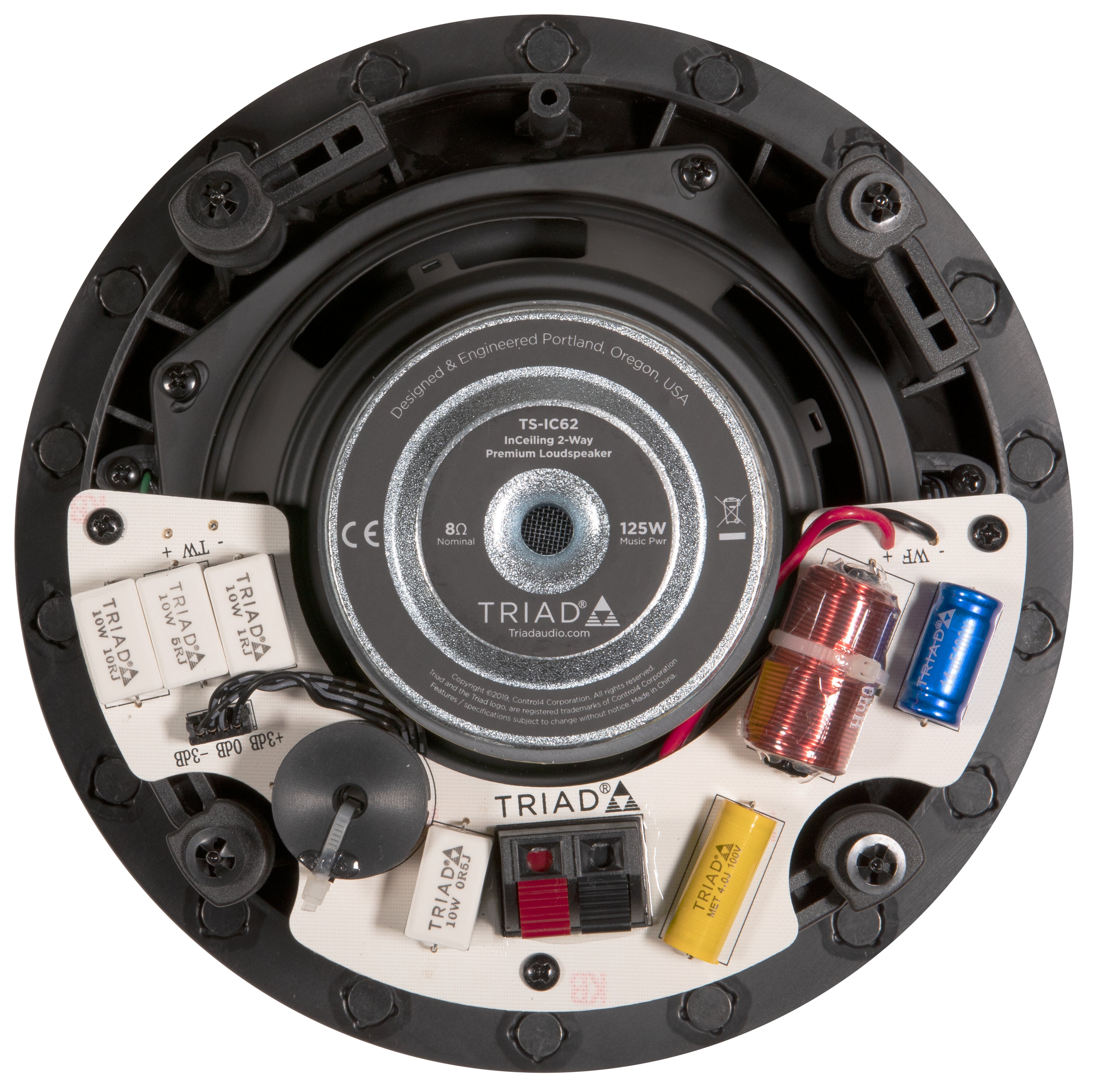 InCeiling 6½" - Distributed Audio Series 2 - Open Back (Each)