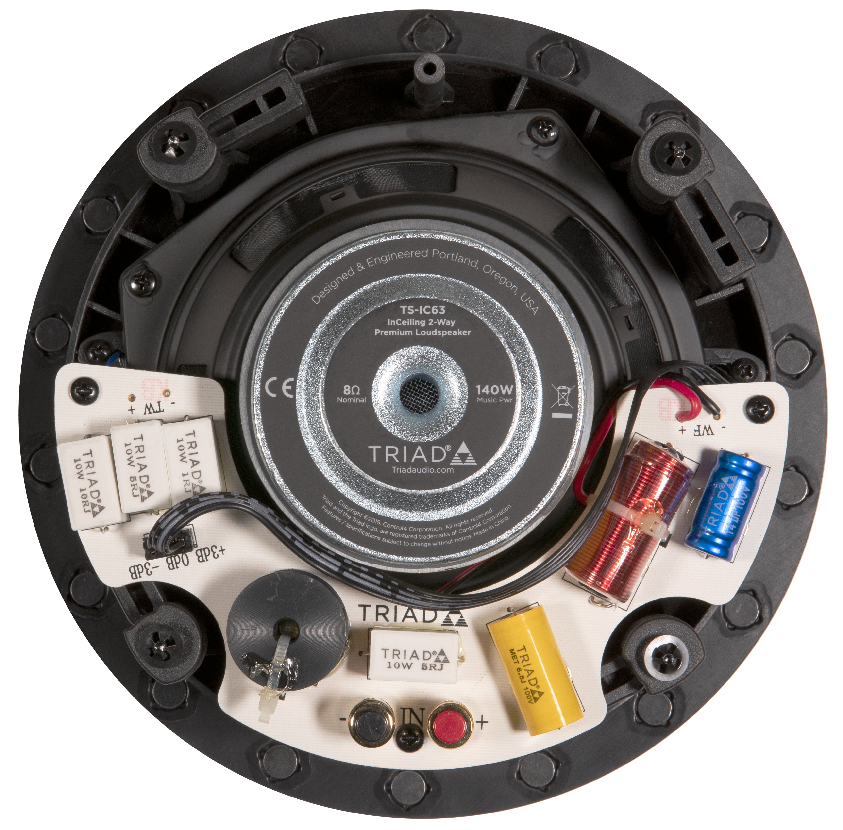 InCeiling 6½" - Distributed Audio Series 3 - Open Back (Each)