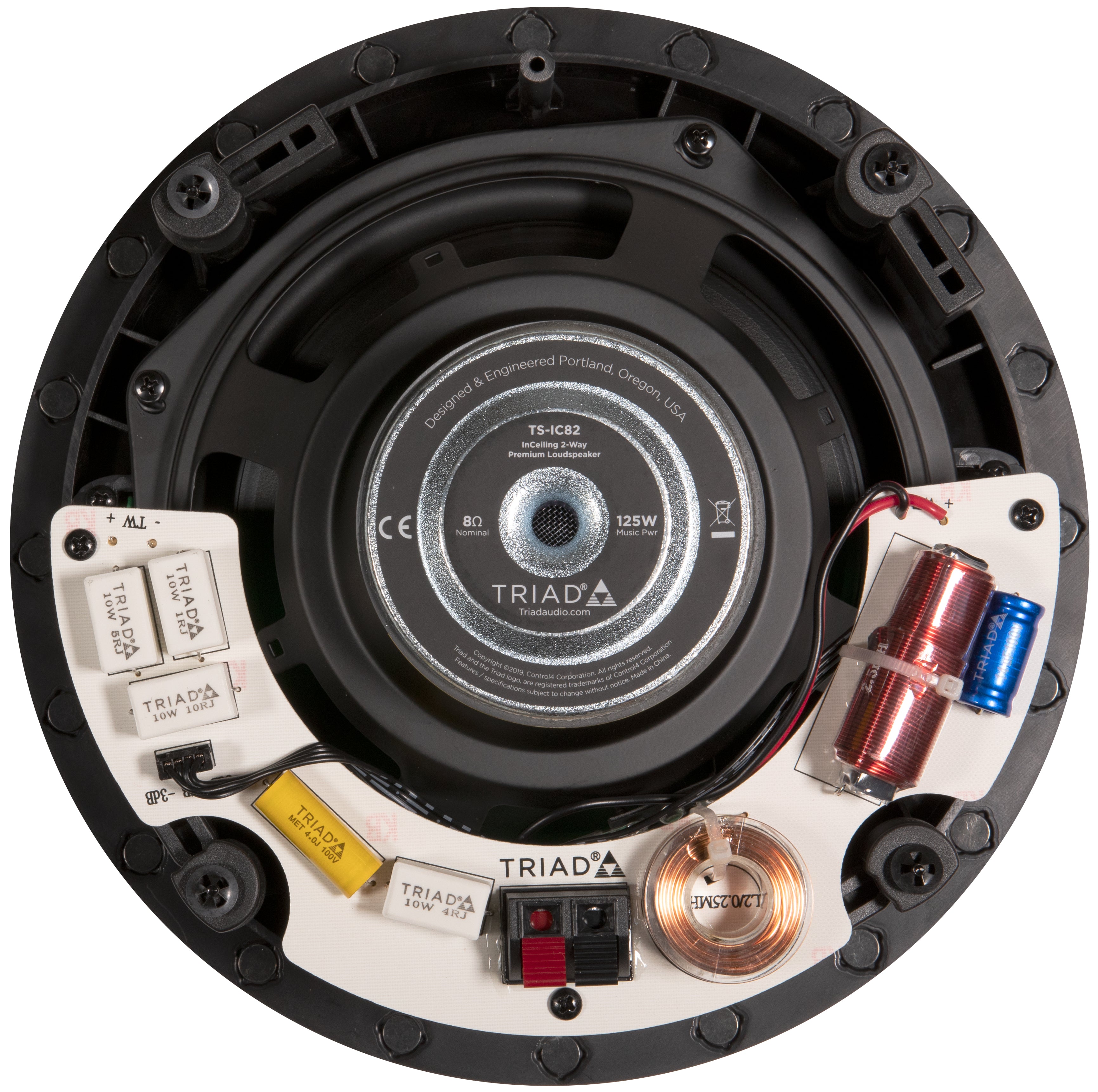 InCeiling 8" - Distributed Audio Series 2 - Open Back (Each)