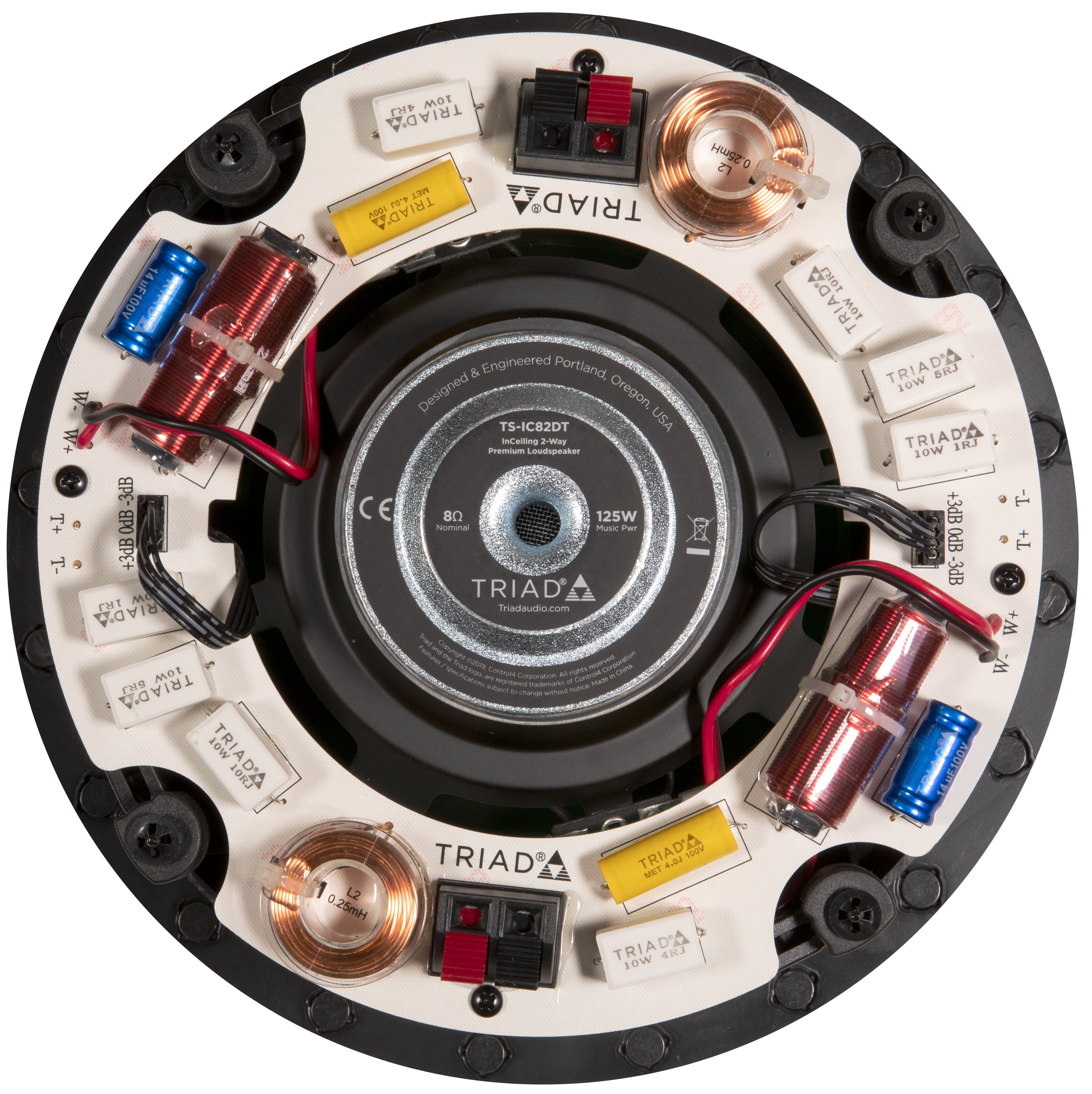 InCeiling 8" DT - Distributed Audio Series 2 - Open Back (Each)