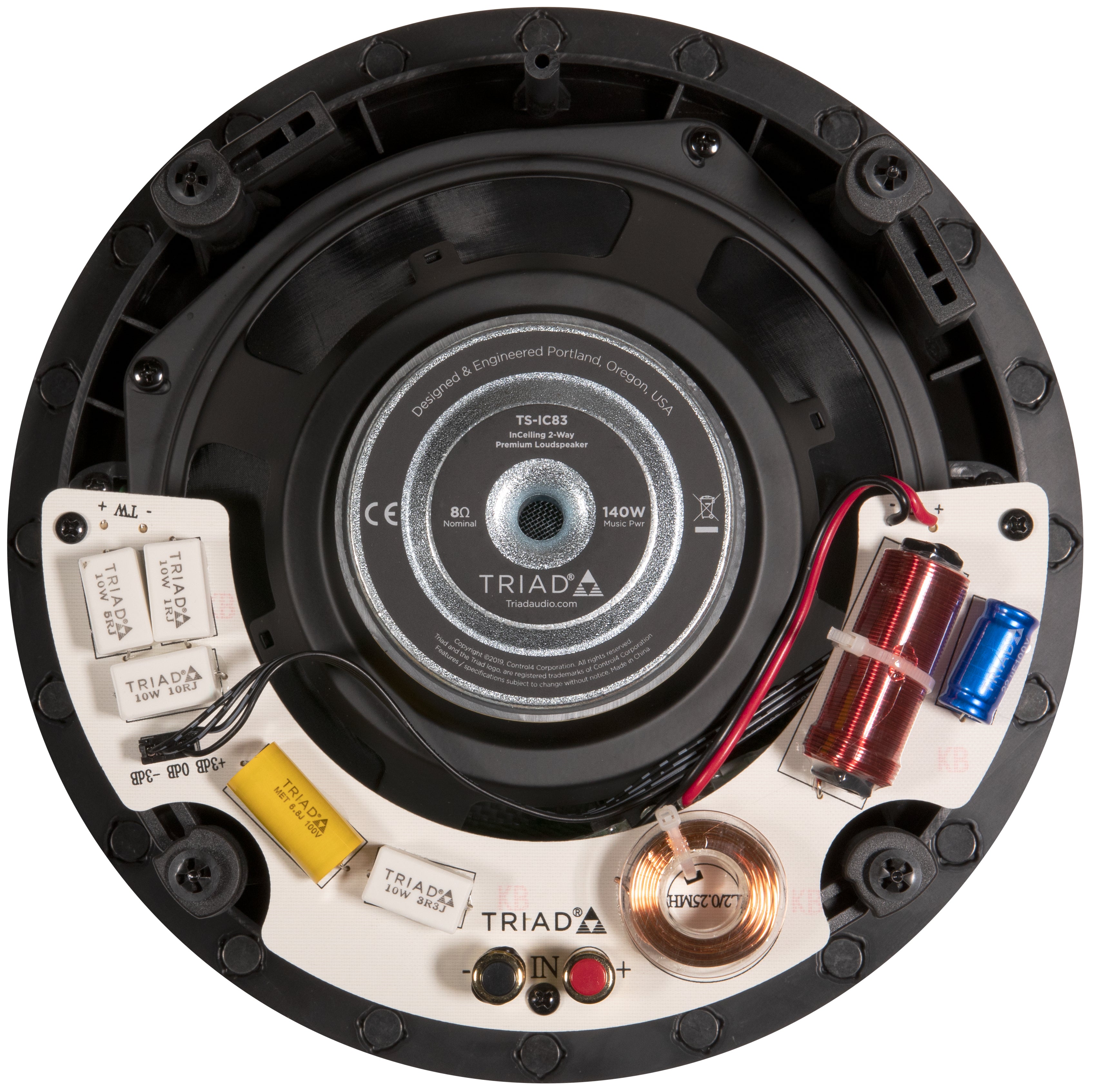 InCeiling 8" - Distributed Audio Series 3 - Open Back (Each)