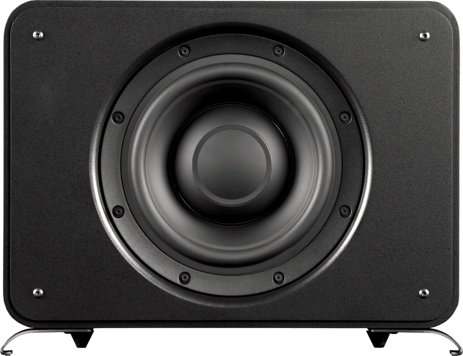 2 InRoom Bronze SlimSubs with RackAmp 700 DSP (two 8-ohm woofer enclosures painted finish)