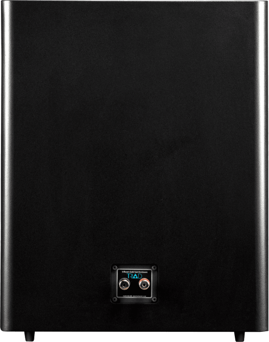 InRoom Gold Sub with RackAmp 700 DSP (4-ohm woofer enclosure painted finish)