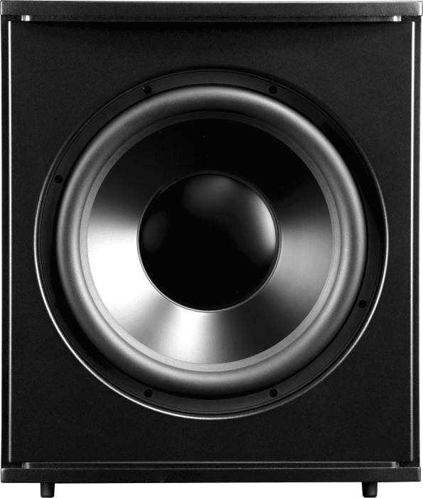 InRoom Gold Sub with RackAmp 700 DSP (4-ohm woofer enclosure painted finish)