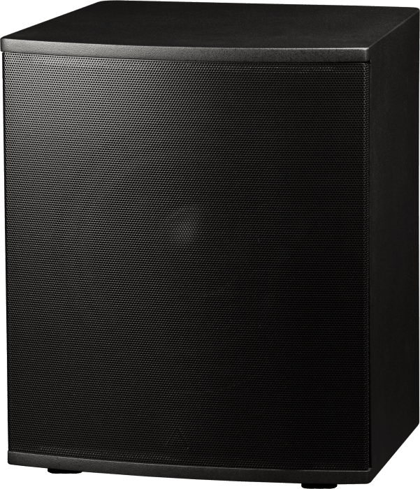 2 InRoom Mini Subs with RackAmp 700 DSP (two 8-ohm woofer enclosures painted finish)