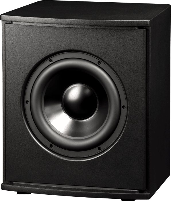 2 InRoom Mini Subs with RackAmp 700 DSP (two 8-ohm woofer enclosures painted finish)