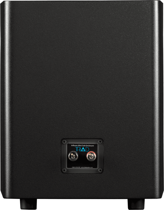 InRoom Mini Sub with RackAmp 300 (4-ohm woofer enclosure painted finish)