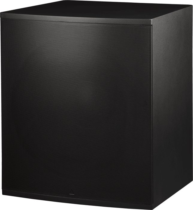 InRoom Platinum Sub with RackAmp 700 DSP (4-ohm woofer enclosure painted finish)