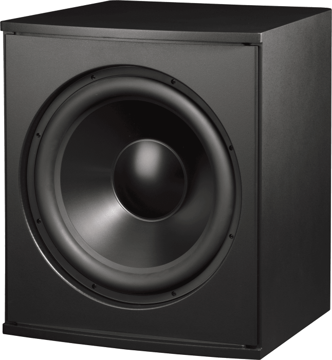 InRoom Platinum Sub with RackAmp 700 DSP (4-ohm woofer enclosure painted finish)