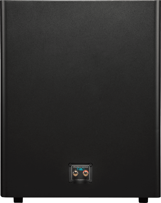 InRoom Platinum Sub with RackAmp 700 DSP (4-ohm woofer enclosure painted finish)
