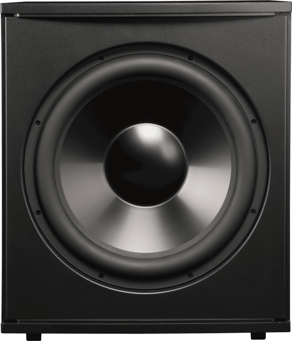 InRoom Platinum Sub with RackAmp 700 DSP (4-ohm woofer enclosure painted finish)