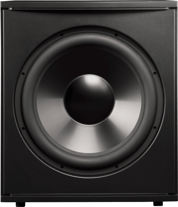 InRoom Platinum Sub with RackAmp 700 DSP (4-ohm woofer enclosure painted finish)