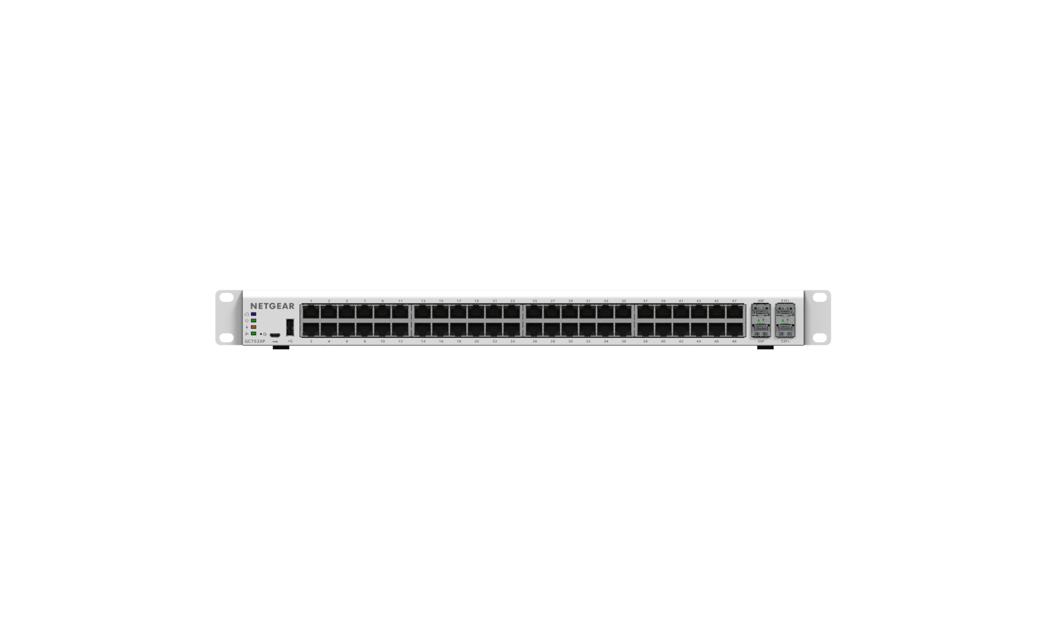 Insight Managed 48 - Port Gigabit PoE+ (505W) Smart Cloud Switch with 2 SFP and 2 SFP+ Fiber Ports - LINKO SMART TECHNOLOGY LIMITED